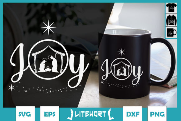 Christian Christmas Joy Faith Graphics & Crafts