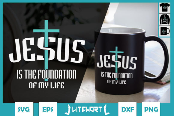 Jesus is the Foundation of My Life Graphics