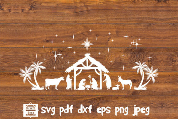 Nativity Jesus SVG: Christmas Graphics for Crafts
